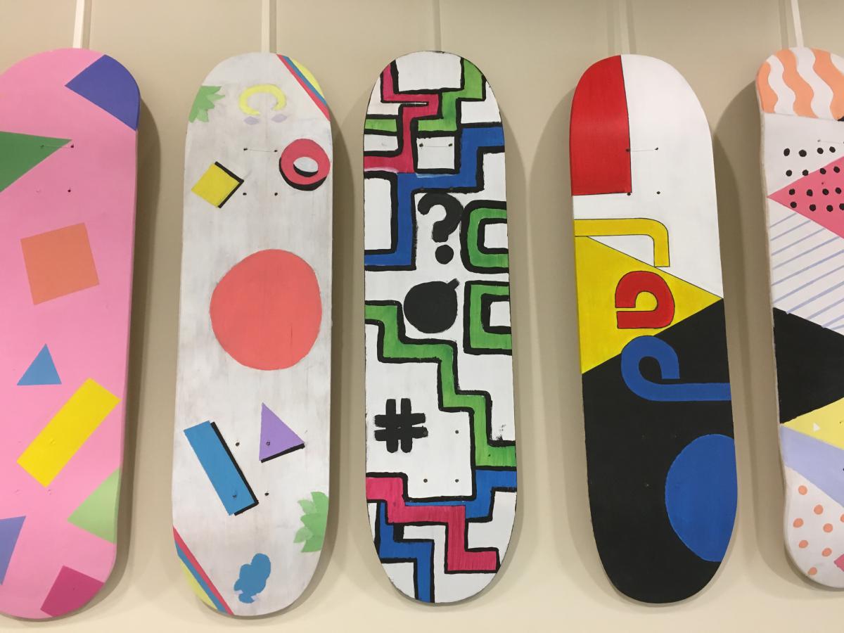 Easy Skateboard Drawing Designs
